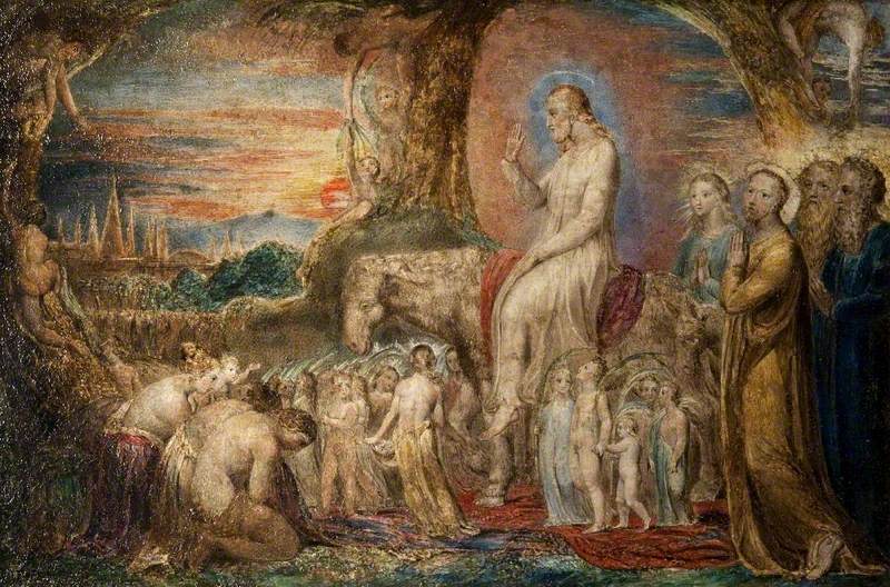 William Blake: Christ's Entry into Jerusalem