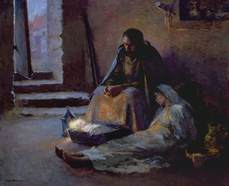 10 Juilus Garibaldi Melchers Nativity 1891