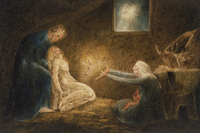 9 William Blake Nativity